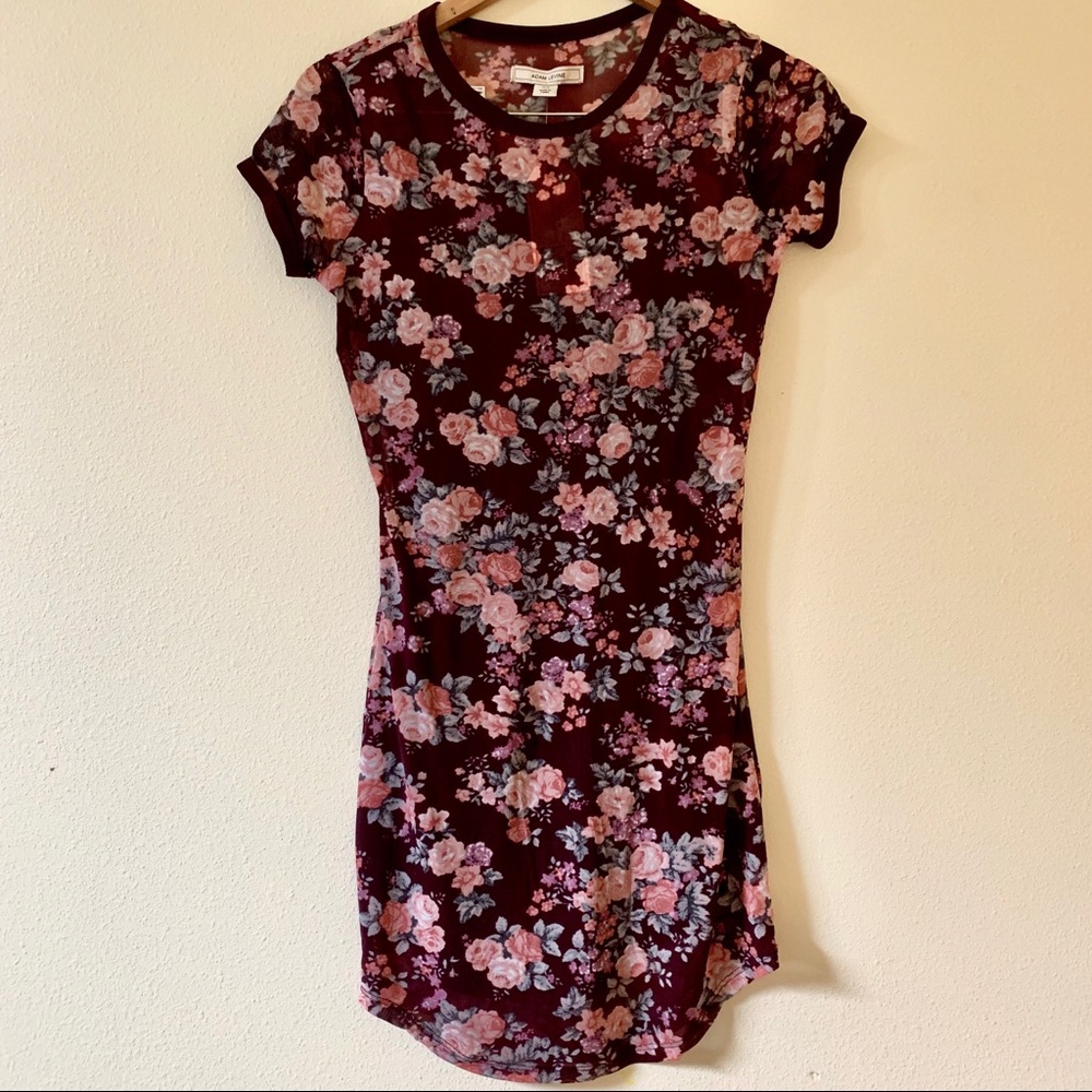 Floral mini dress